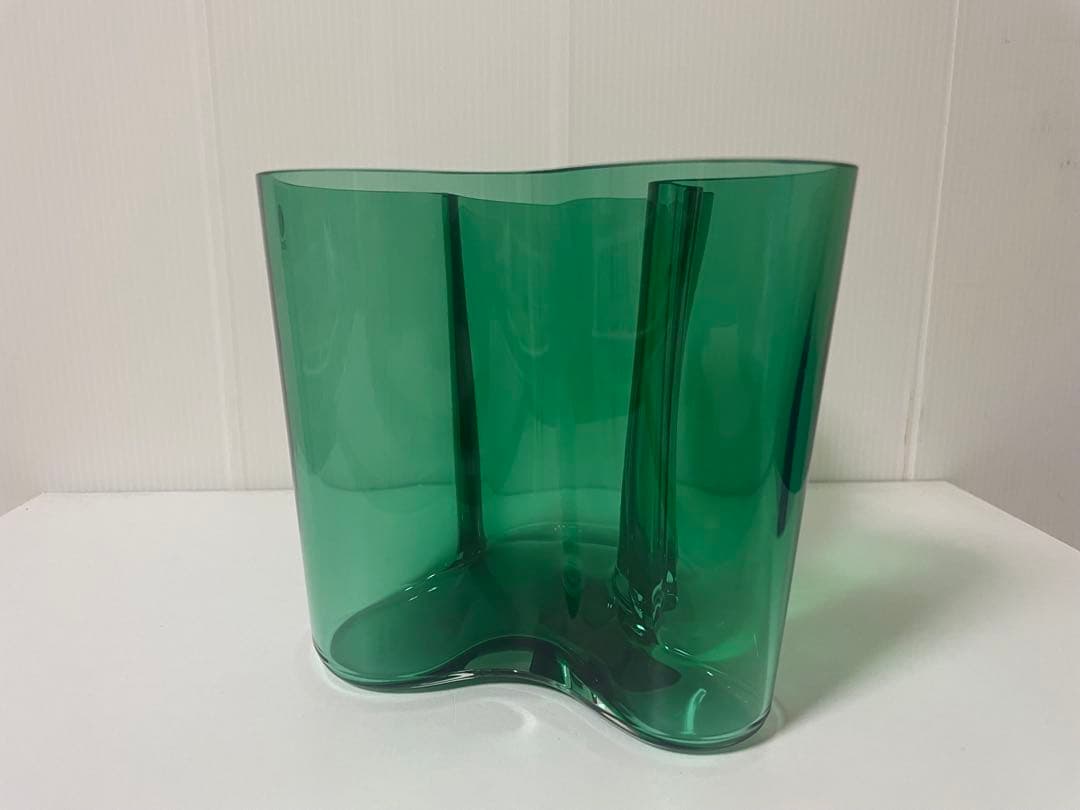 イッタラアアルトベース120mmエメラルド廃盤色aalto