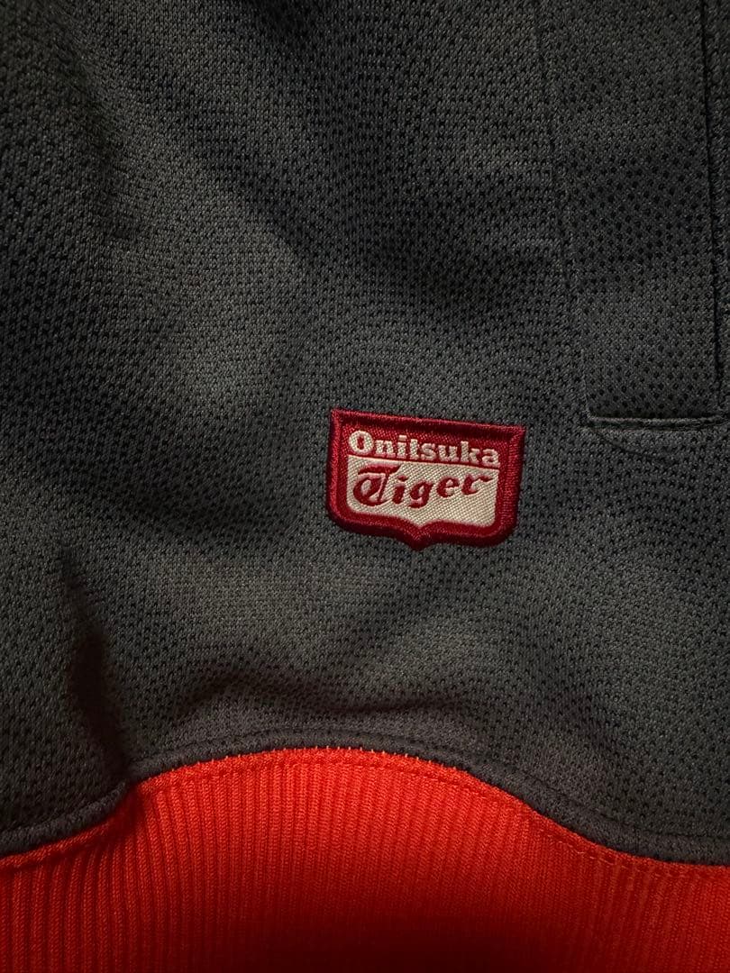 廃盤　未使品級オニツカタイガー トラックジャケット　ジャージ見返りタイガー刺繍