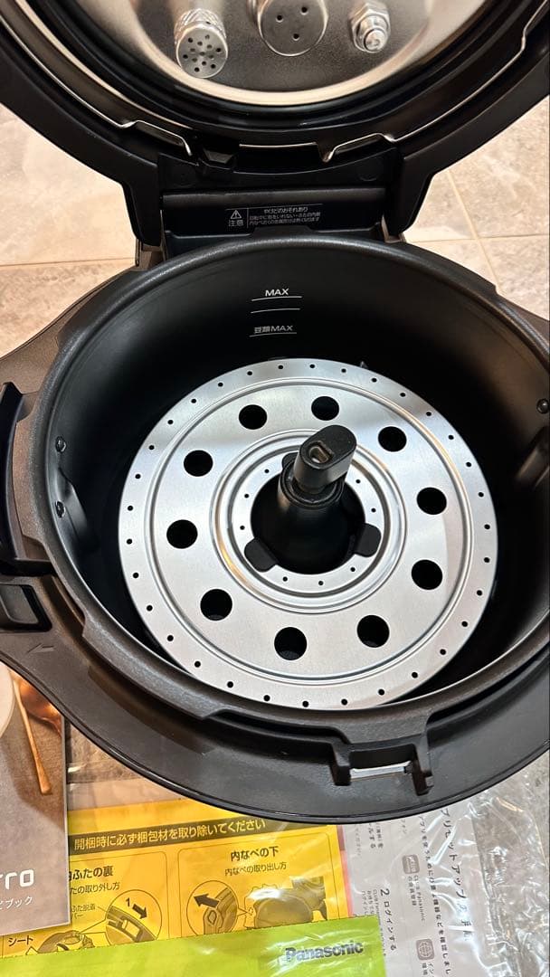 パナソニックオートクッカー ビストロ NF-AC1000-K 2024年製