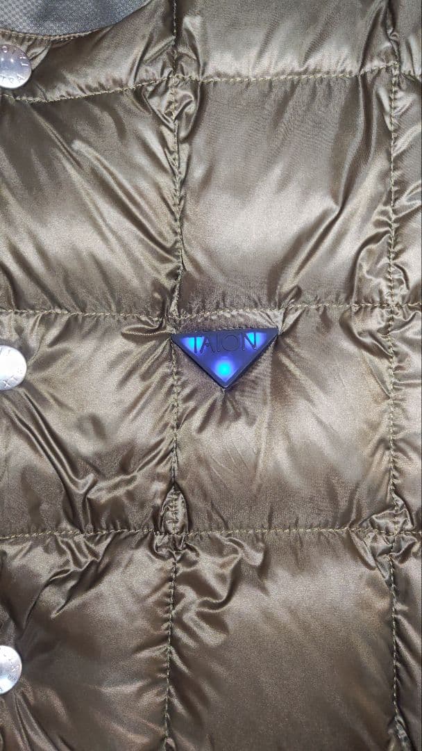 TAION EXTRA ダウンベスト カーキ（ヒーターベスト）