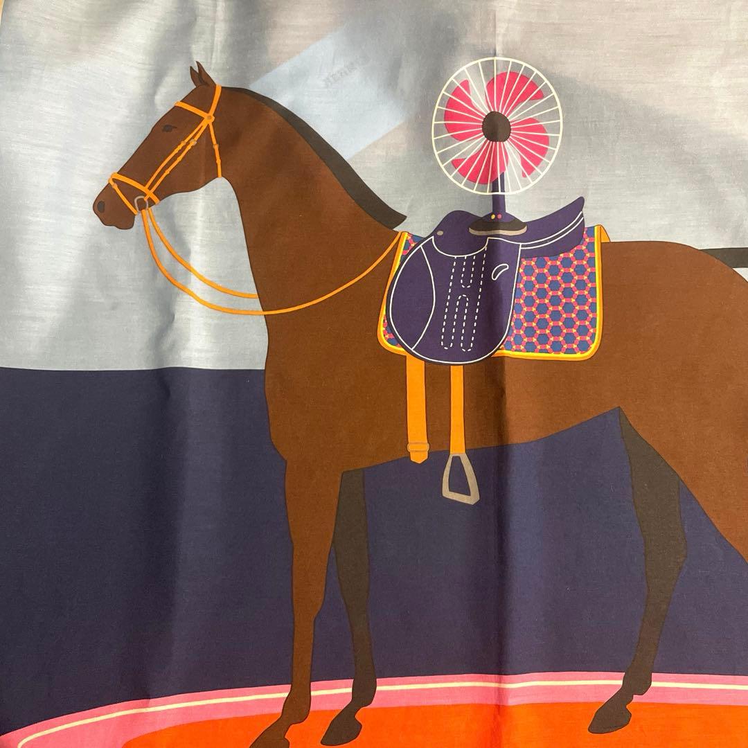 エルメス　カレ65　サーフィンファン　surfing fan スカーフ　希少