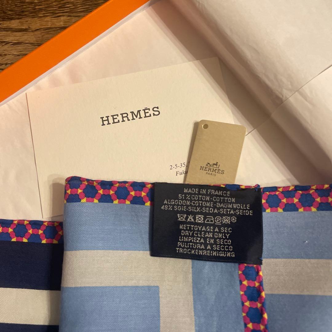 エルメス　カレ65　サーフィンファン　surfing fan スカーフ　希少