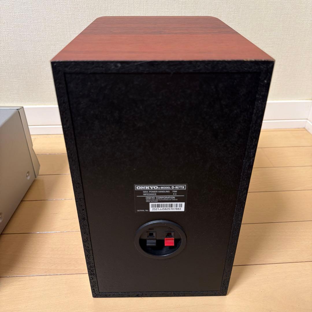 ONKYOミニコンボD-N7TX オーディオケーブル付