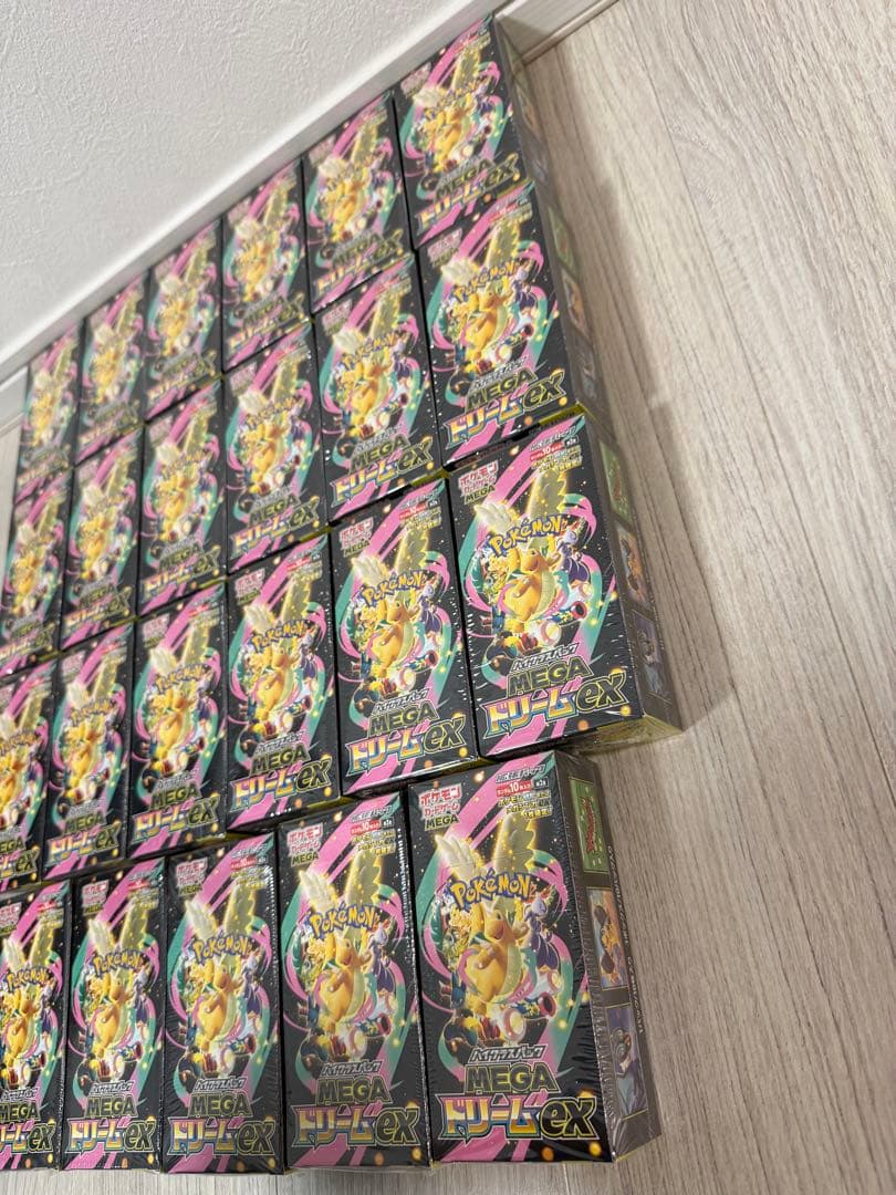 ポケモンカードBOX MEGAドリームex 新品未開封シュリンク付き 計23箱