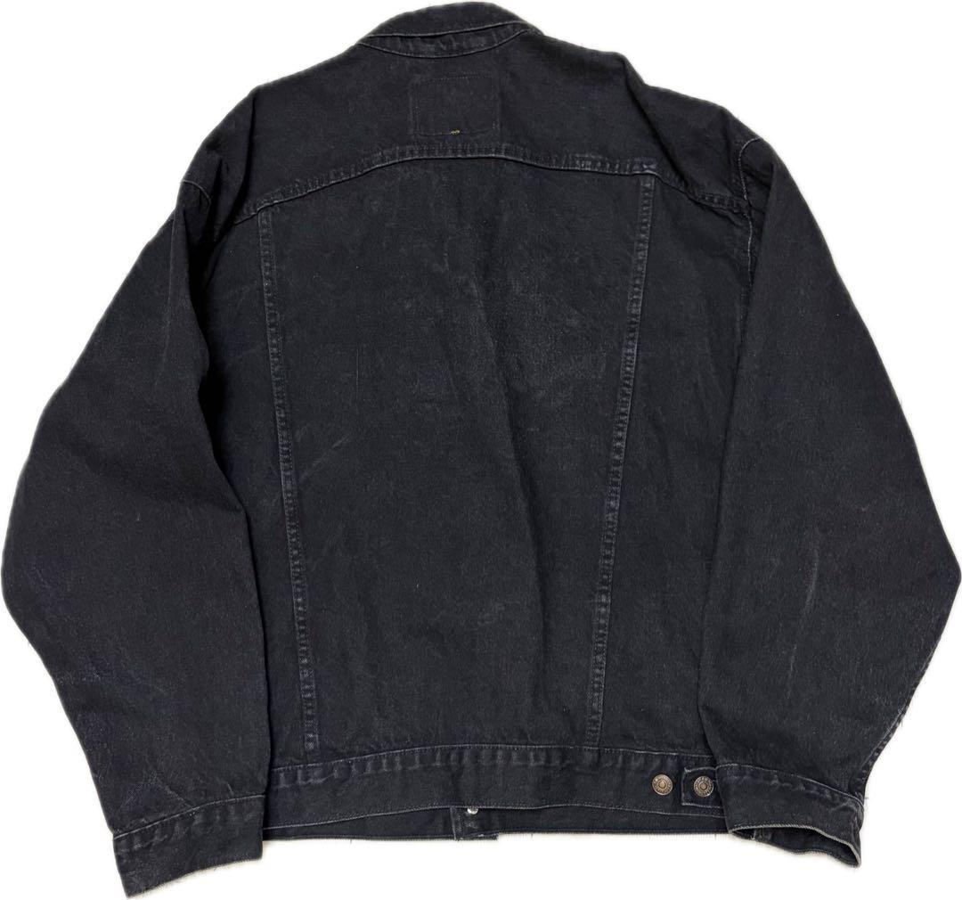 Levi's 70507 USA ブラックデニムジャケット XL ビックサイズ