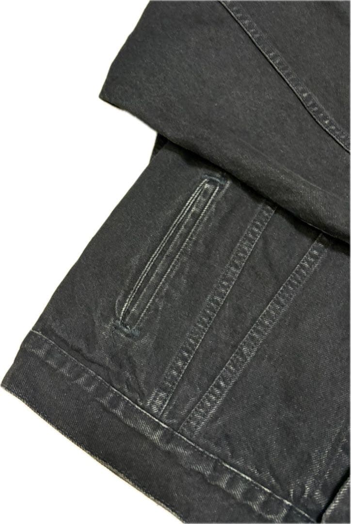 Levi's 70507 USA ブラックデニムジャケット XL ビックサイズ