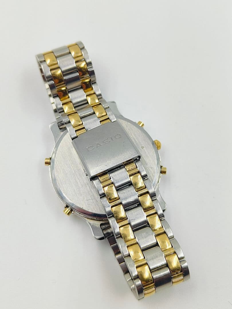 CASIO IA-1110 デジタルとアナログ腕時計