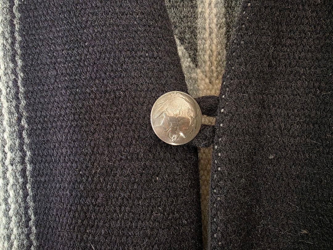 CENTINELA　 センチネラ チマヨ ウール ラグ ベスト　34 オルテガ