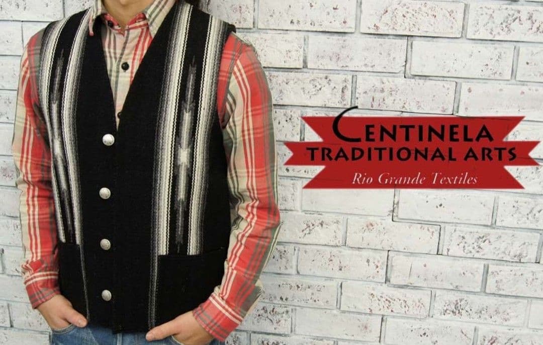 CENTINELA　 センチネラ チマヨ ウール ラグ ベスト　34 オルテガ
