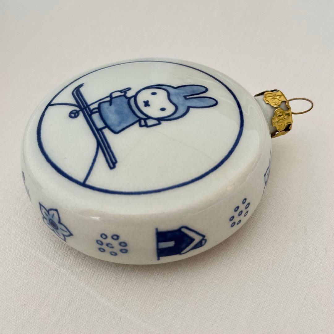 【完売品】大阪万博 オランダ館 ロイヤルデルフト ミッフィーXmasオーナメント