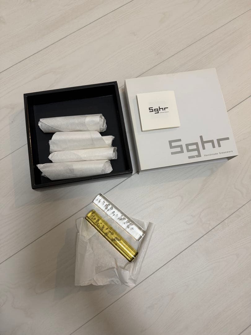 Sghrスガハラ カラトリーレスト クリア 泡 Ｌサイズ 6本