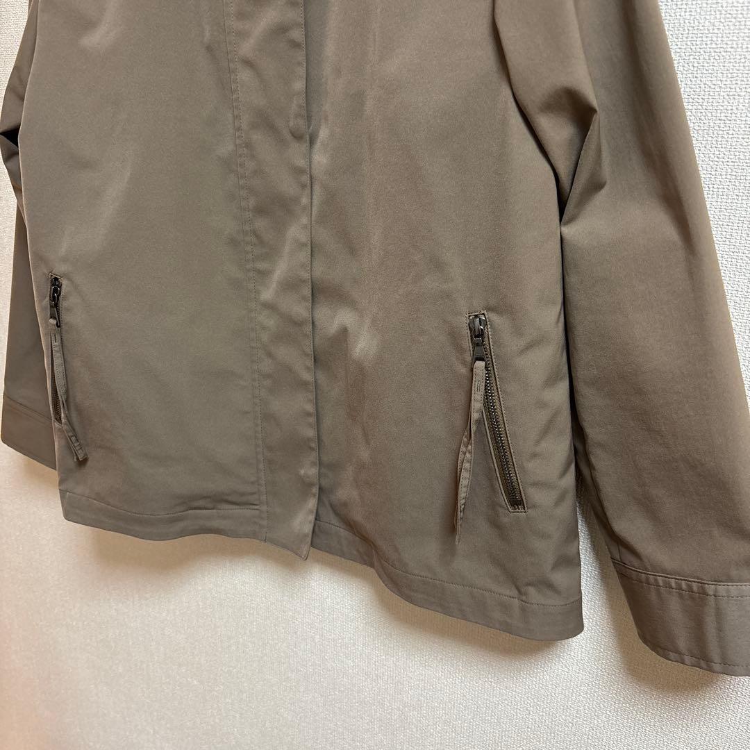 セオリーリュクス　美品ジャケット　ブルゾン　ブラウン　ベージュ　38号　シンプル