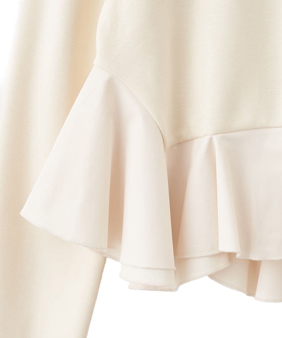 ♡完売商品♡ COCO DEAL アシメペプラムブラウス　アイボリー