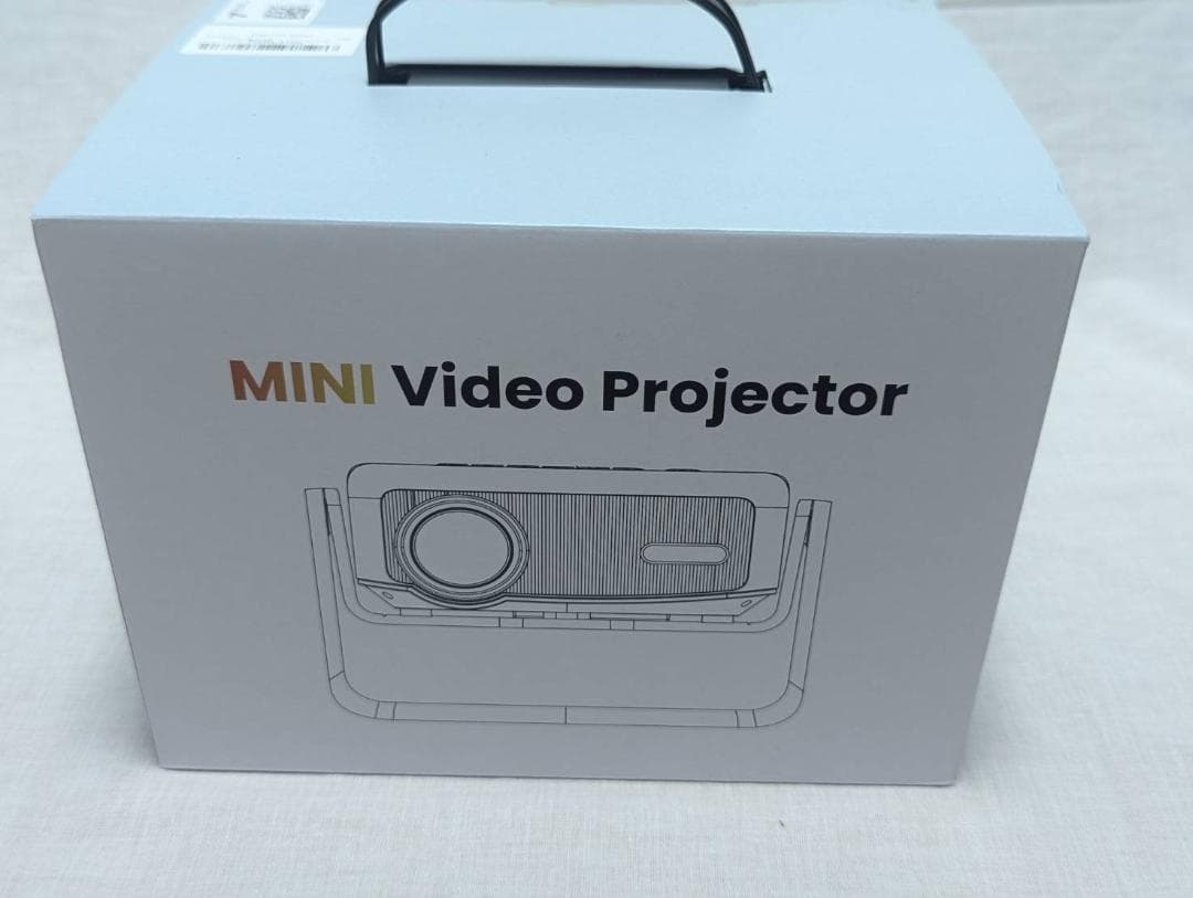 プロジェクター 天井投影 小型 家庭用 高輝度 ホームシアター 360°回転