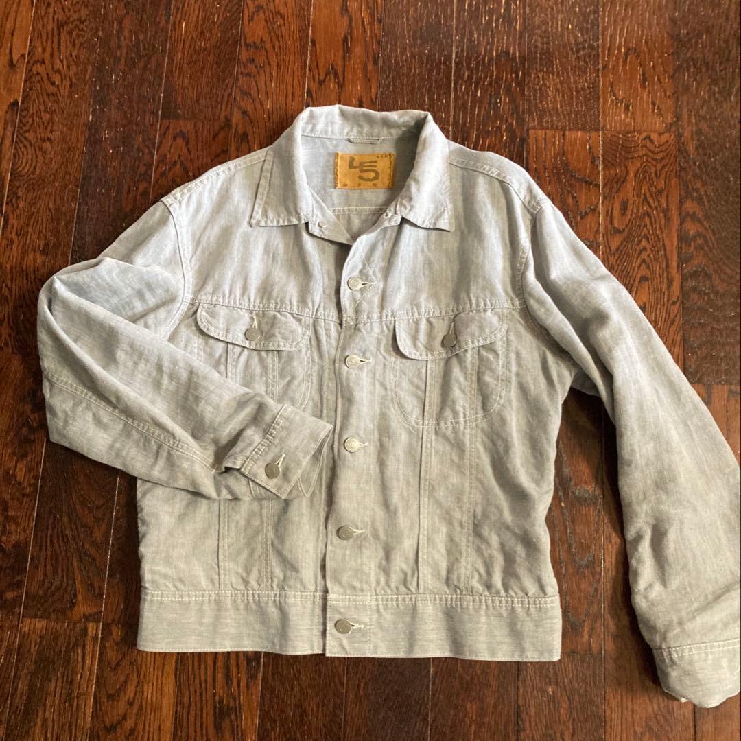 45r リネン908Gジャン