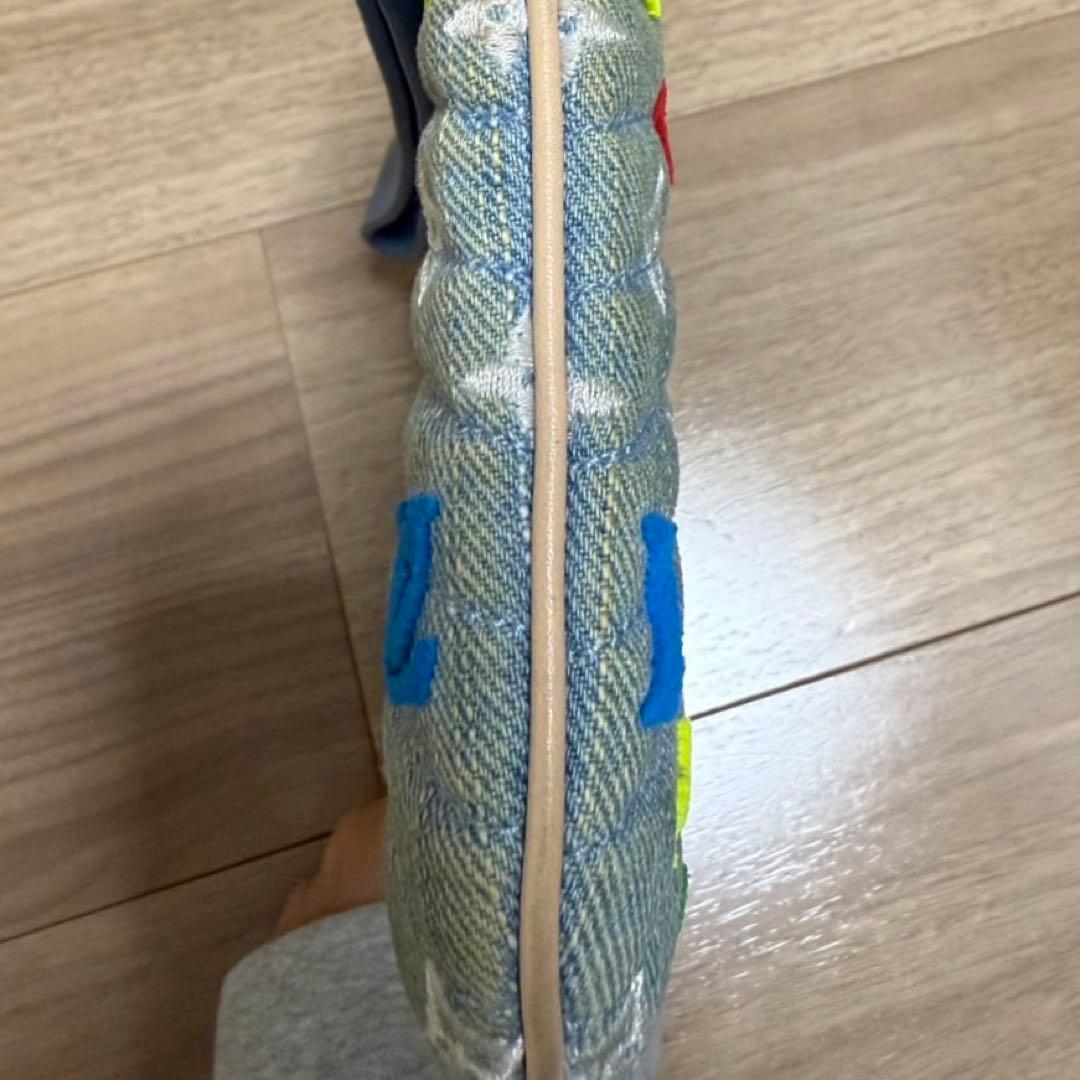【希少・限定品】ルイヴィトン　クラッチバッグ デニム ライトブルー マルチカラー