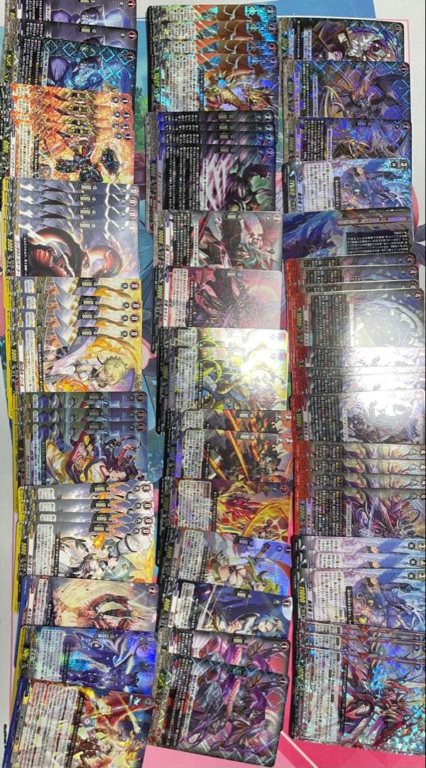 ヴァンガード　ドラゴンエンパイア　シラヌイ　デッキ　スリーブ付き