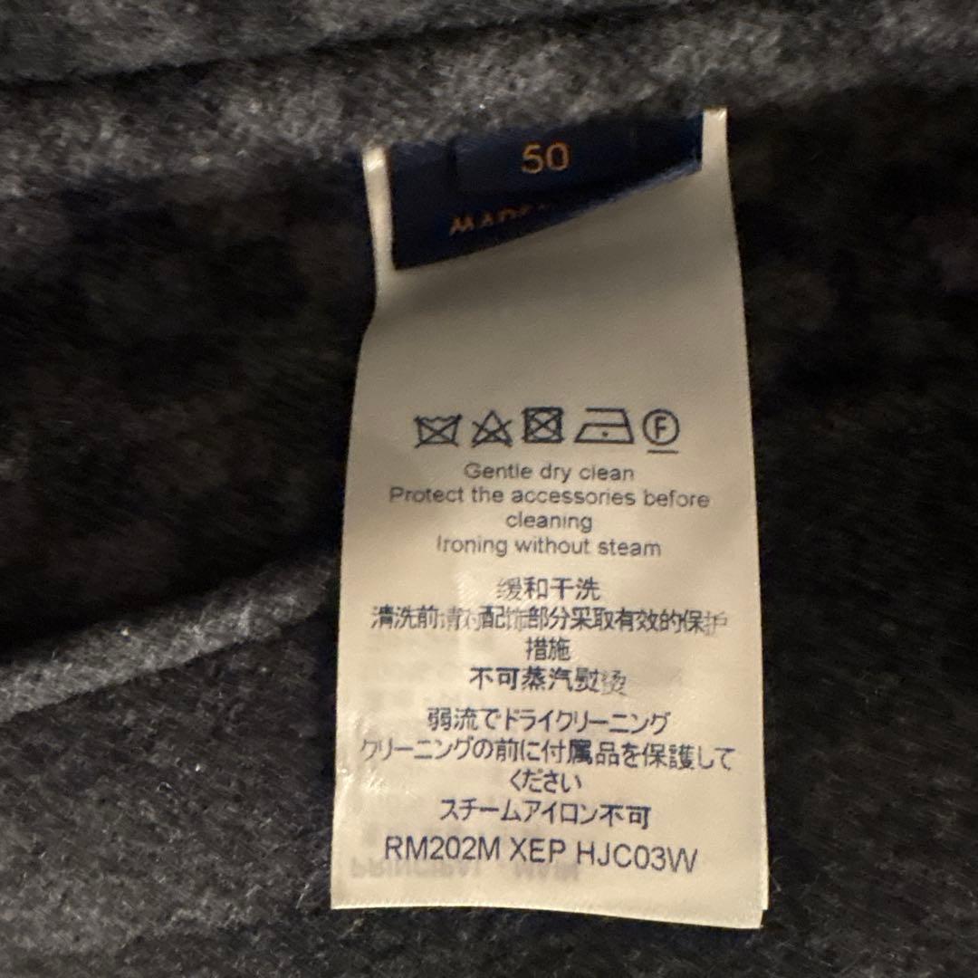 【極美品】LOUIS VUITTON チェック柄ダッフルコート