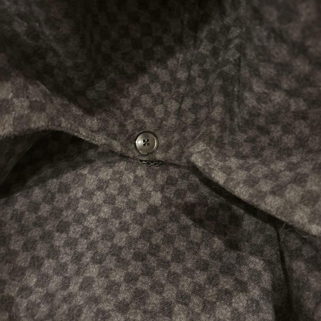 【極美品】LOUIS VUITTON チェック柄ダッフルコート