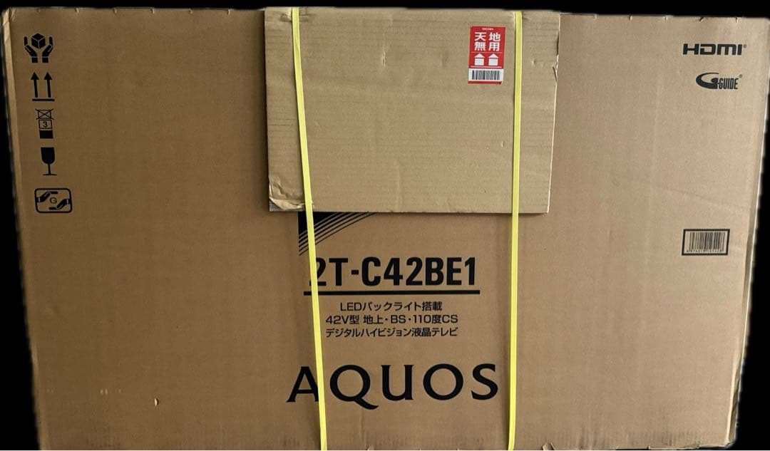 SHARP AQUOS 42インチ LEDテレビ 2T-C42BE1 未開封
