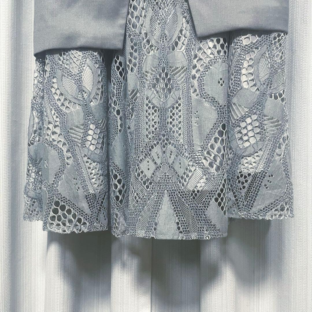 スーツ・フォーマル・ドレス UND SUIT DOCKING LACE DRESS / Ameri