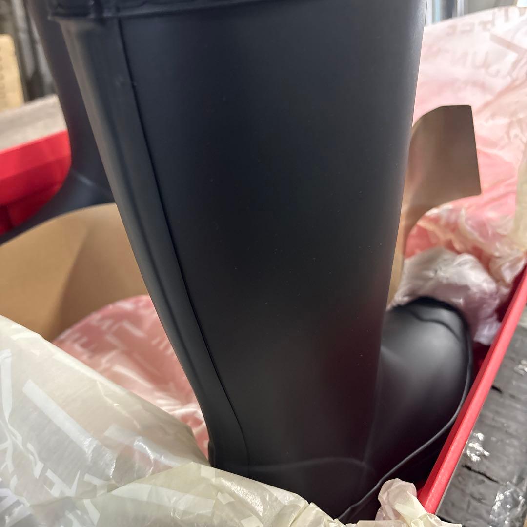 Hunter レインブーツ ブラック