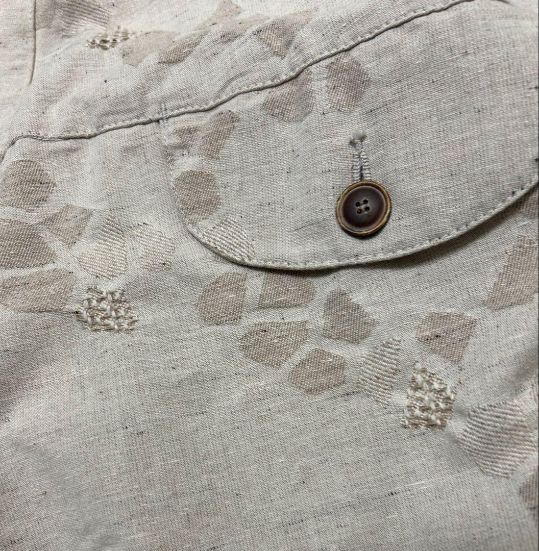 tumugu ツムグ 幾何学ジャガードティンカーパンツ