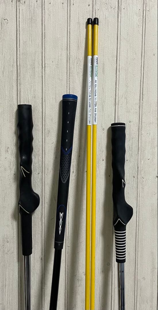 ゴルフ　練習用具 4本セット　スイング　グリップ　素振り　アライメント