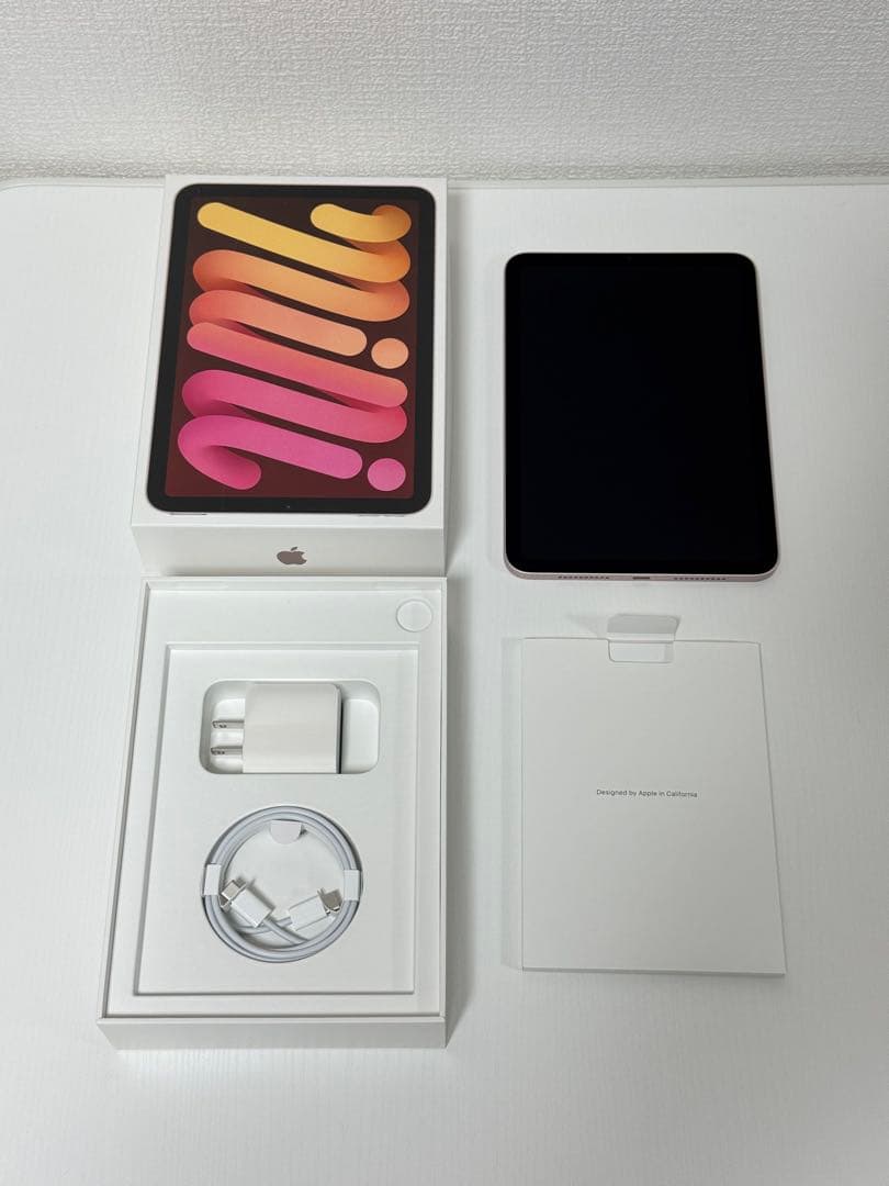 [バッテリー97%]iPad mini 6 WiFi(第6世代)ピンク 64GB
