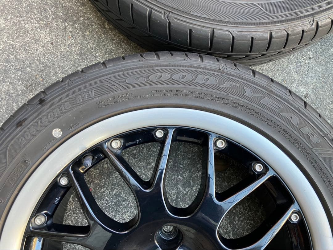 VW6Rポロ使用／VWゴルフ4純正 BBSホイール & タイヤセット