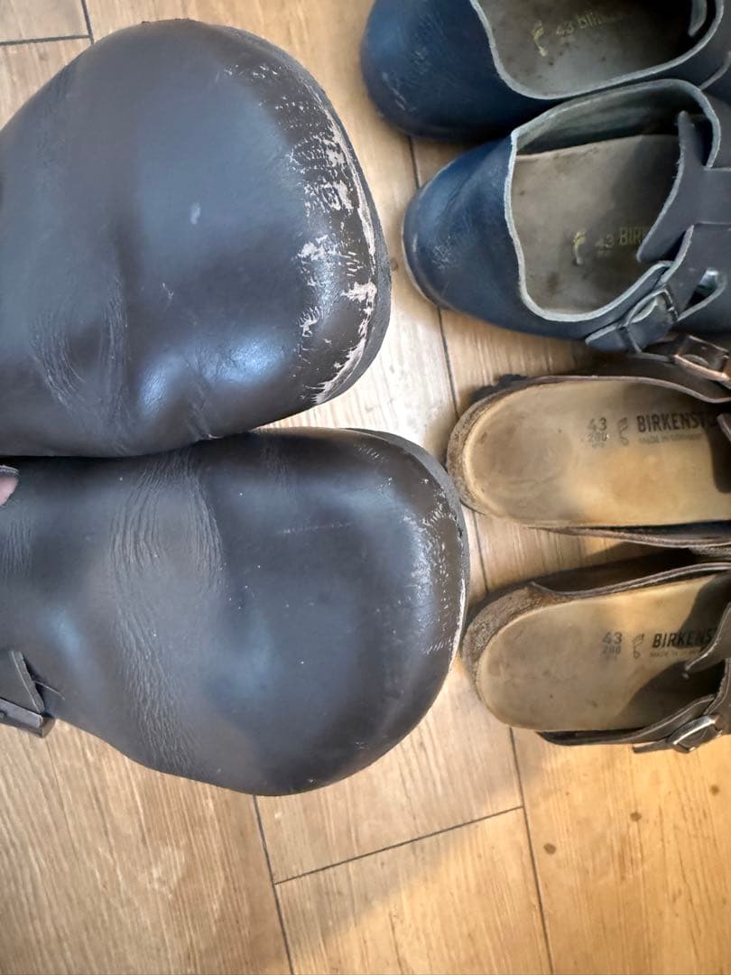 ビルケンシュトック サボサンダル ロンドン　ボストン3足43