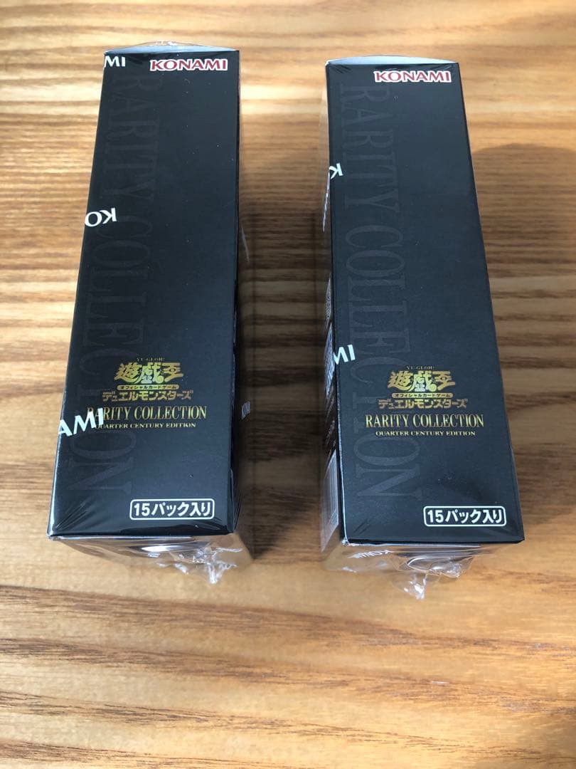 遊戯王　25th レアリティ コレクション 2box シュリンク付き