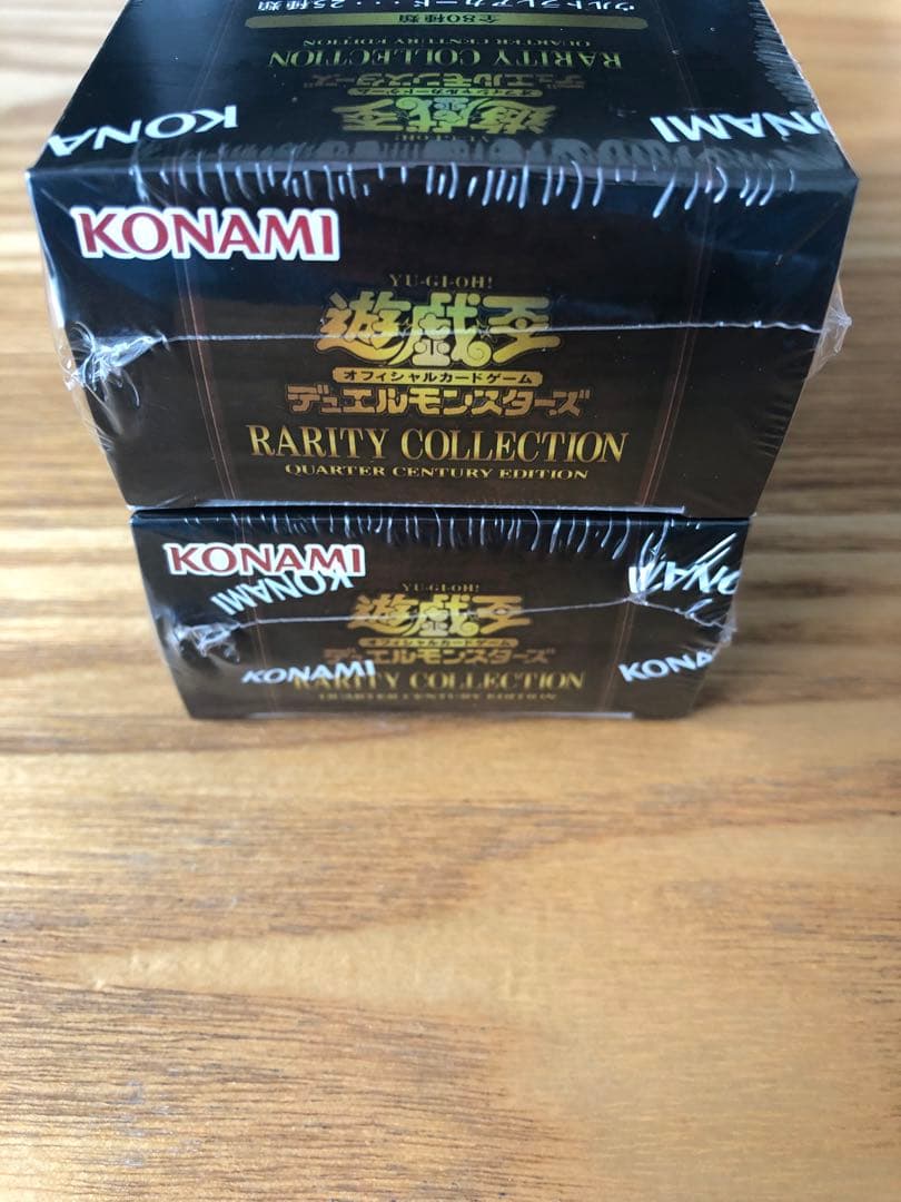 遊戯王　25th レアリティ コレクション 2box シュリンク付き