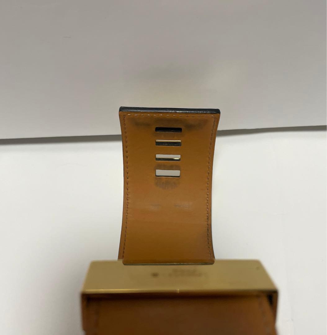 HERMES コリエドシアン　ブラック×ゴールド