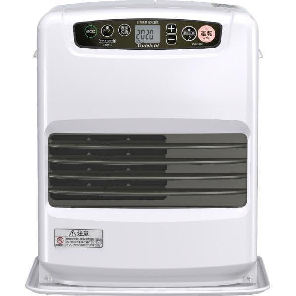 ダイニチ石油ファンヒーター≪ＦＷ－３２Ｓ５－Ｗ白≫木造９畳鉄筋１２畳　新品保証付