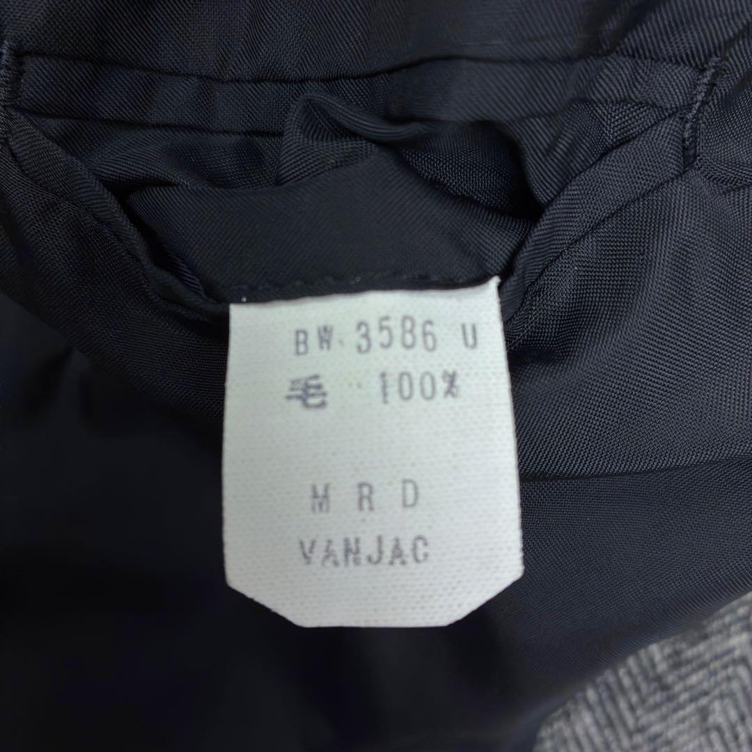 美品　ヴァンヂャケット　ツイード　アンコンジャケット　ヘリンボーン　70年代　Ｓ