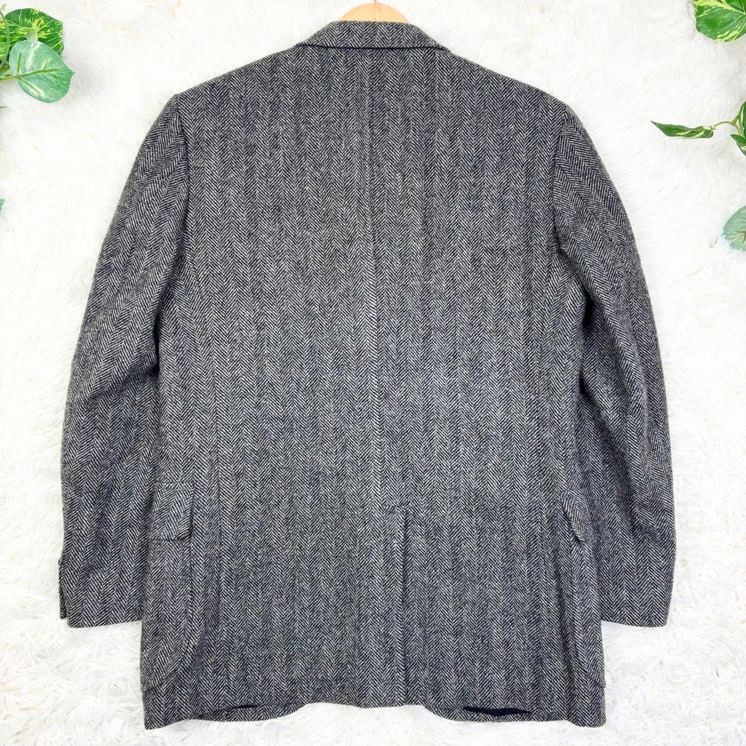 美品　ヴァンヂャケット　ツイード　アンコンジャケット　ヘリンボーン　70年代　Ｓ