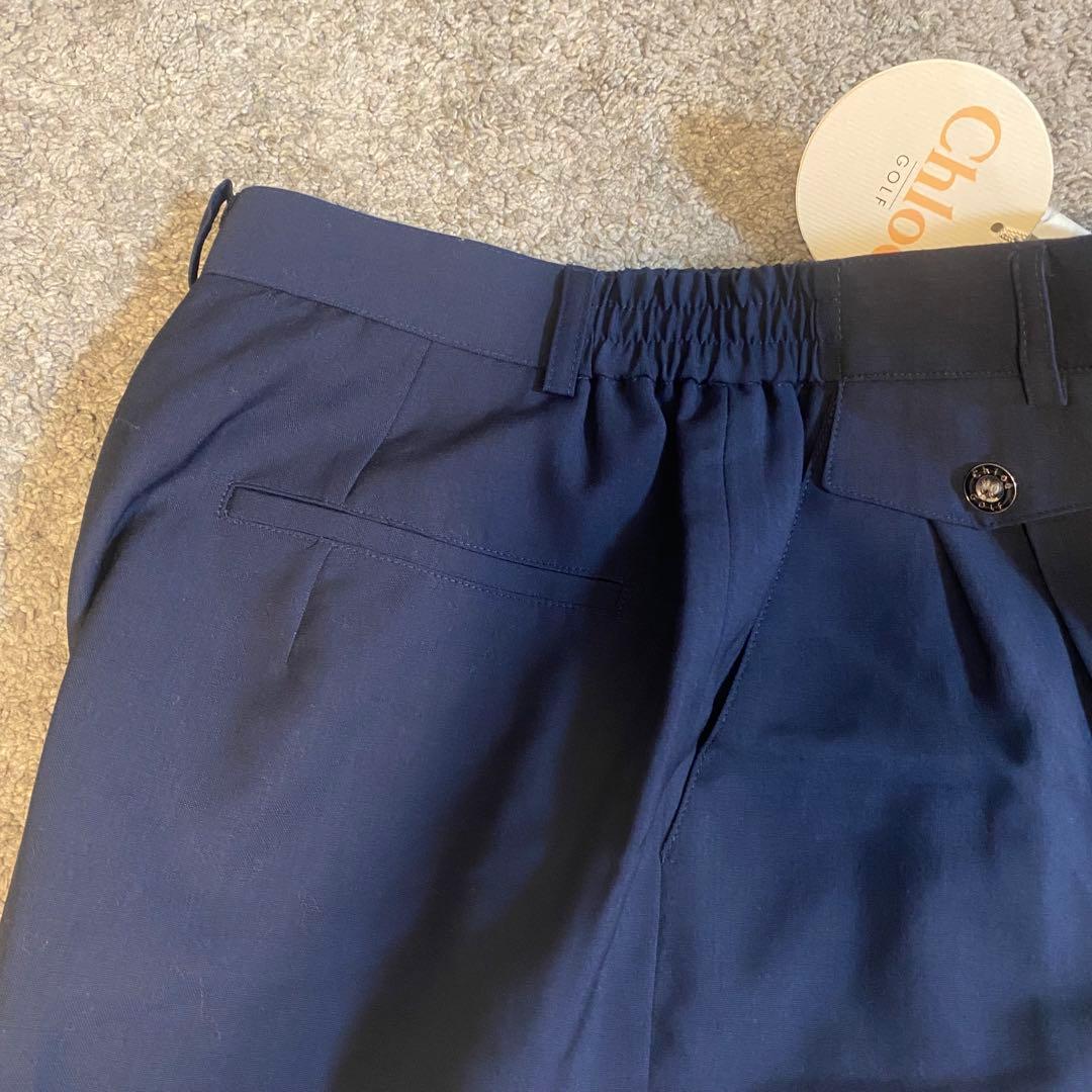 【新品未使用】Chloé GOLF ネイビーショートパンツ