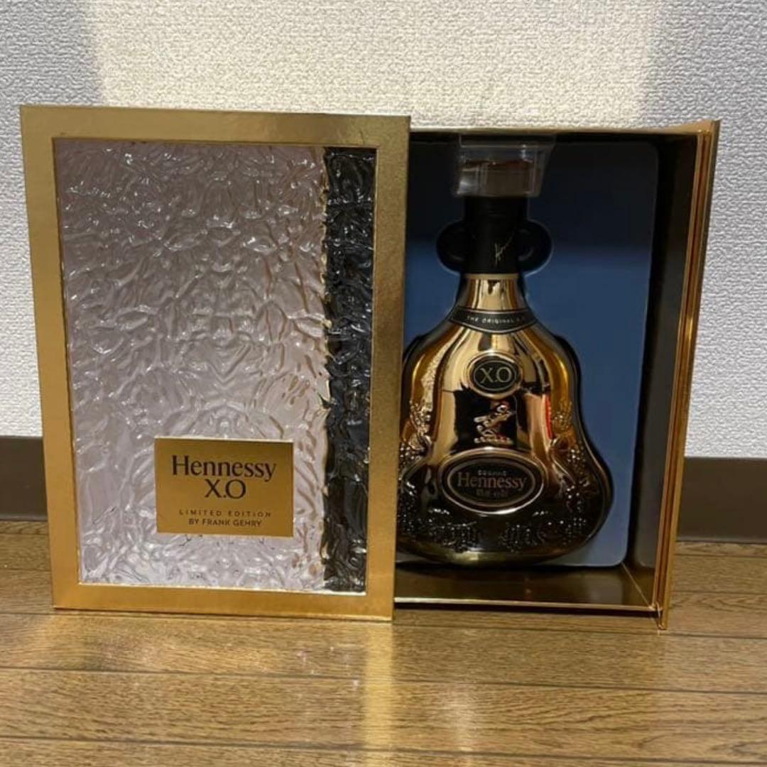 ヘネシー X.O フランク・ゲーリー リミテッドエディション150周年記念ボトル