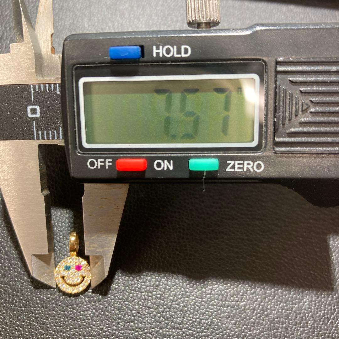 k18 スマイル　ペンダントトップ