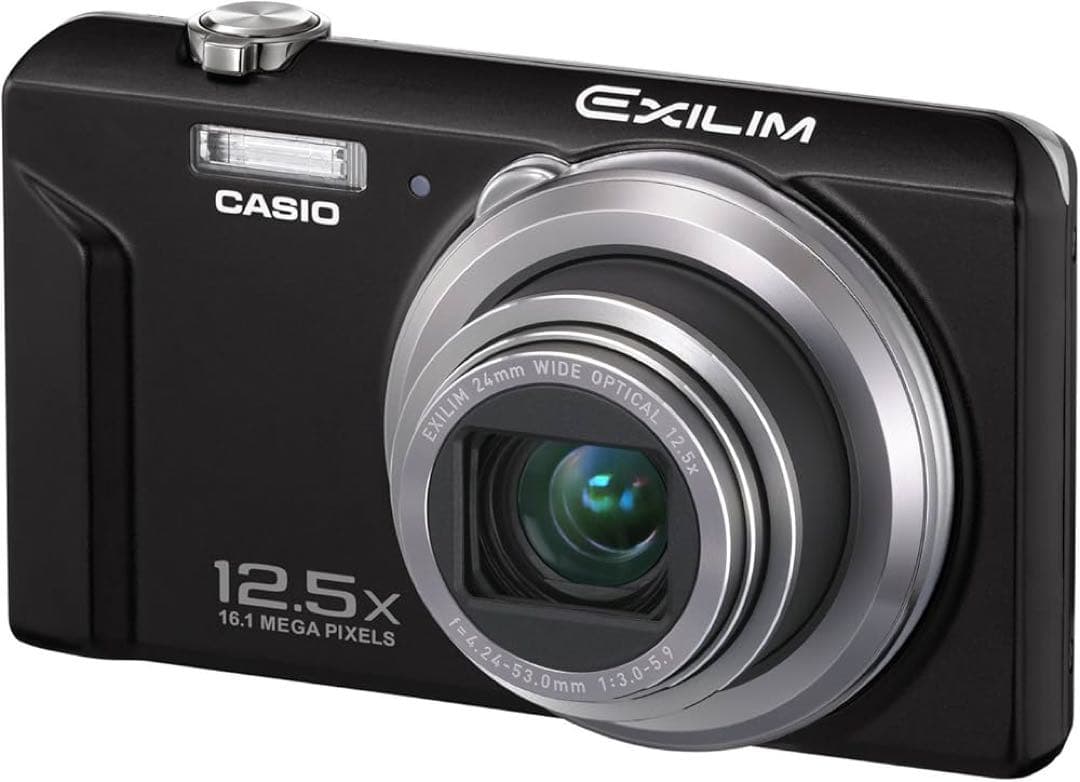 【美品】 CASIO EXILIM EX-ZS160 ブラック デジタルカメラ