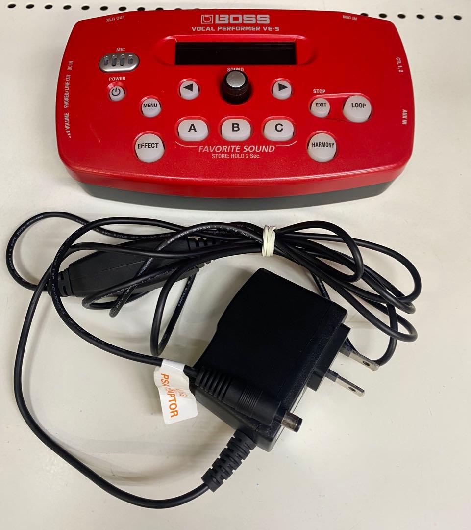 Boss VE-5【ボーカル向けエフェクター】 動作品