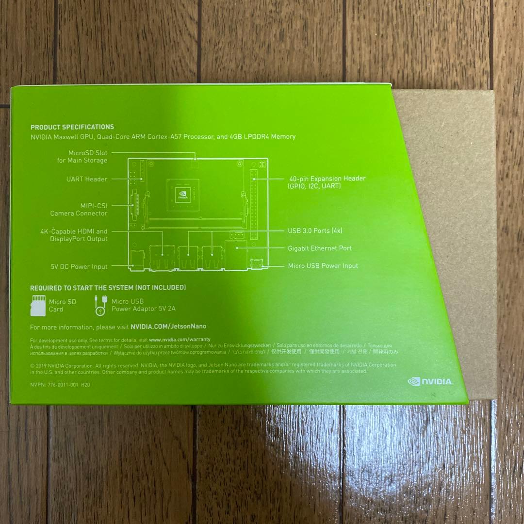 ミニPC NVIDIA Jetson Nano Developer Kit