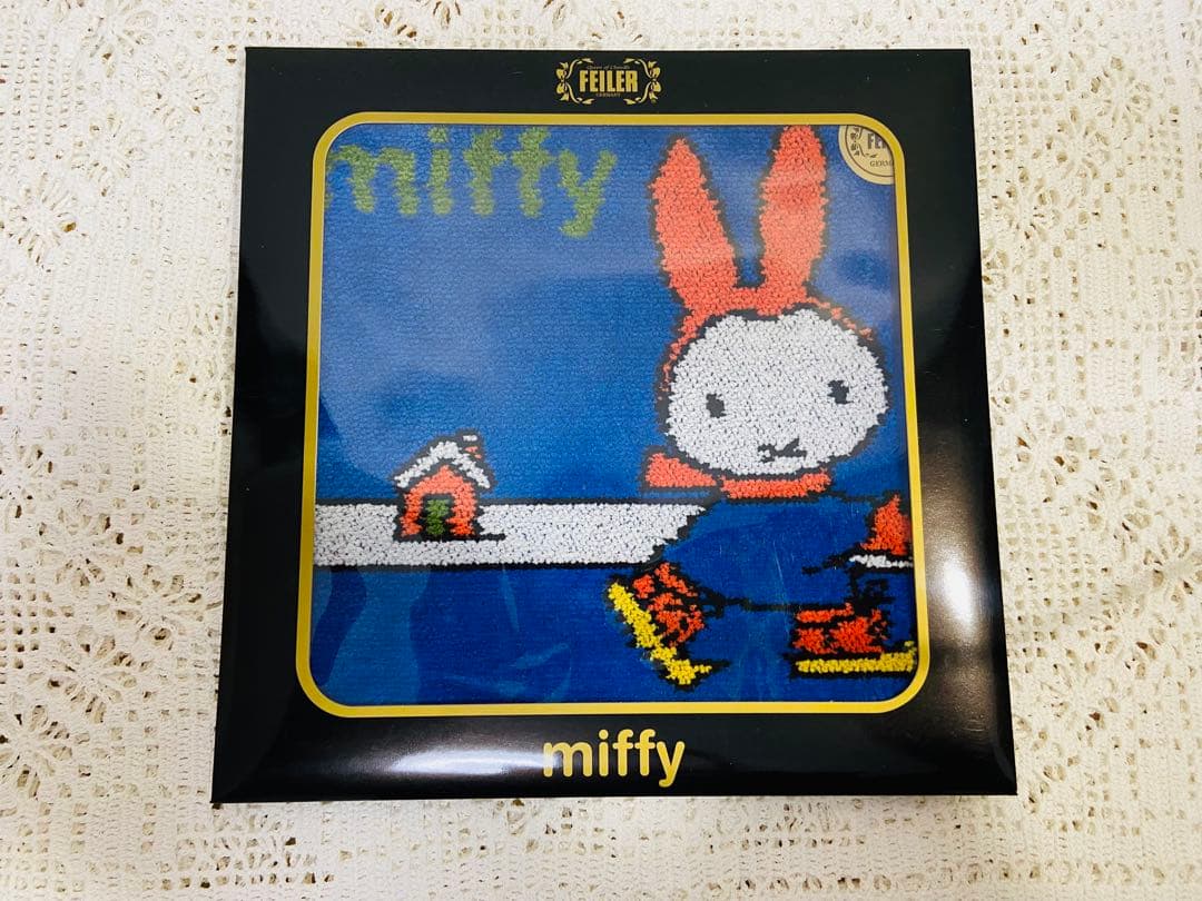 FEILER フェイラー✖️ミッフィータオルハンカチ2枚セット