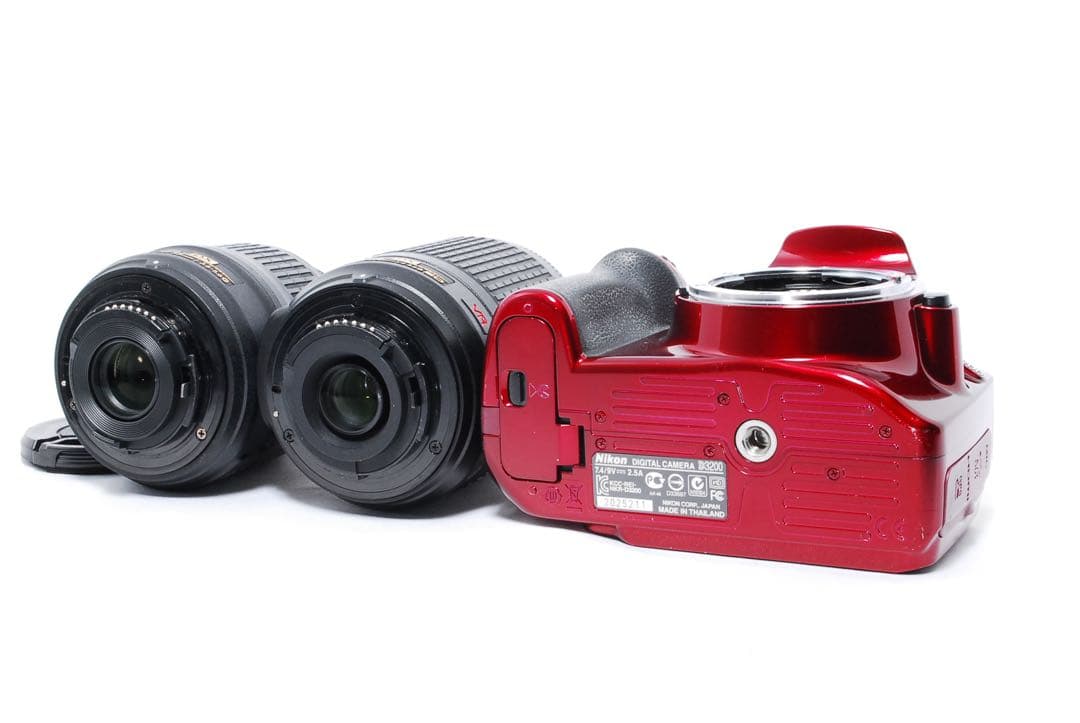 すぐ使える◆Nikon D3200◆一眼レフカメラ◆手ぶれ補正＆望遠◆人気カラー