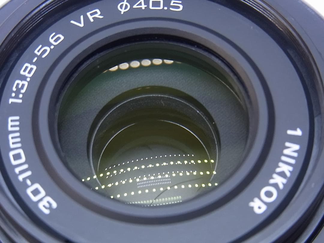 【カメラレンズ】ニコン1　Nikkor VR　30-110mm　ブラック