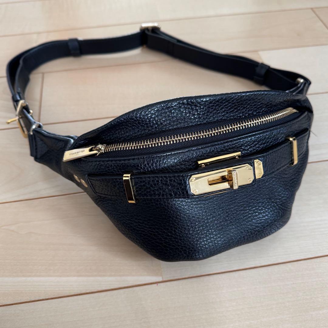 SITA PARANTICA シボカワウエストバッグ ドゥーズエムクラス 黒