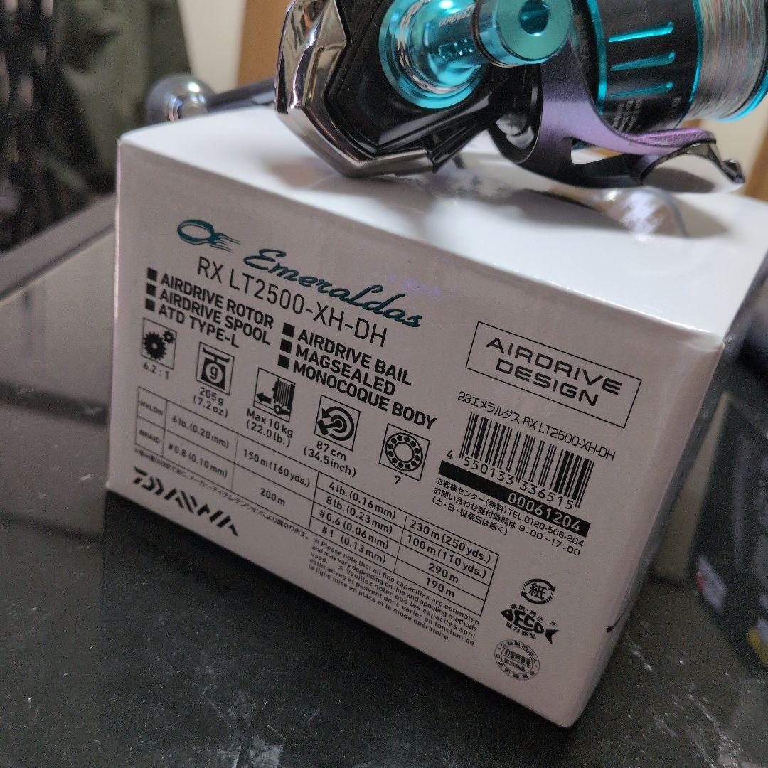 【R⠀】エメラルダス RX LT2500-XH-DH スピニングリール