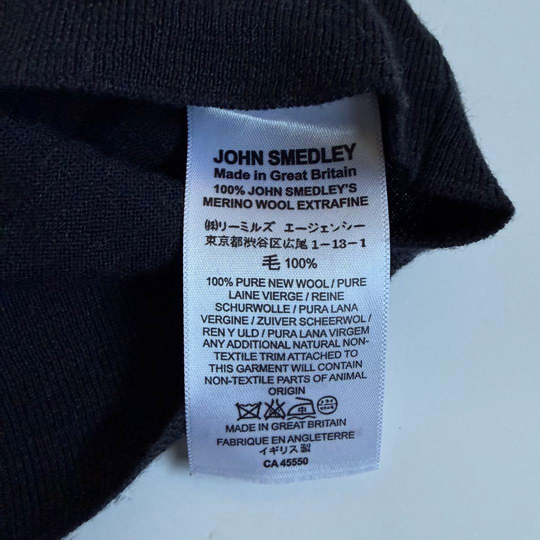 JOHN SMEDLEY ジョンスメドレー タートルネックウールニット S