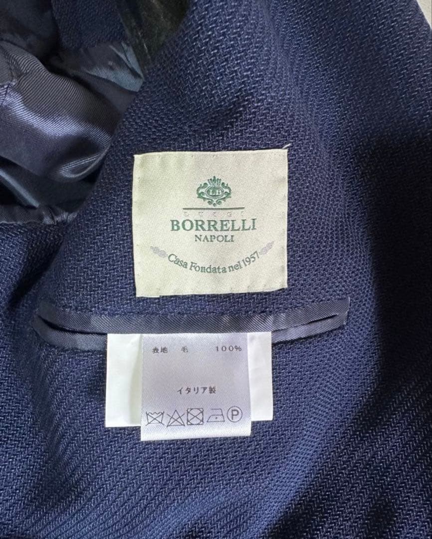 LUIGI BORRELLI ルイジボレッリ　ダブルジャケット50